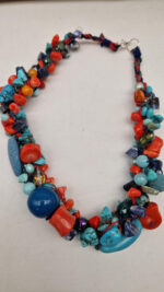 Naszyjnik Pomarańcze w Turkusach - obrazek 7
