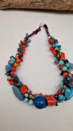 Naszyjnik Pomarańcze w Turkusach - obrazek 8