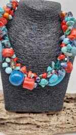 Naszyjnik Pomarańcze w Turkusach - obrazek 10