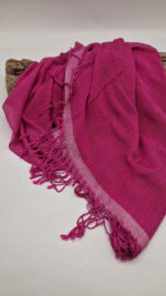 Szal Bella Madżenta - obrazek 7