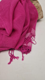 Szal Bella Madżenta - obrazek 8