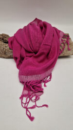Szal Bella Madżenta - obrazek 10
