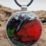 Wisior Czerwona Zuzabella