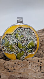 Wisior Yellow Tree - obrazek 3