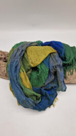 Szal Zieleń niebo i pistacje - obrazek 14