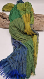 Szal Zieleń niebo i pistacje - obrazek 22