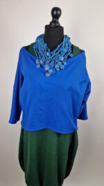 Bluzka Kobaltowa Laila - obrazek 14