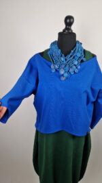 Bluzka Kobaltowa Laila - obrazek 17