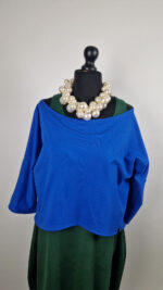 Bluzka Kobaltowa Laila - obrazek 18