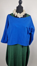 Bluzka Kobaltowa Laila - obrazek 19