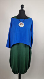 Bluzka Kobaltowa Laila - obrazek 3