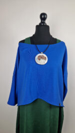 Bluzka Kobaltowa Laila - obrazek 4