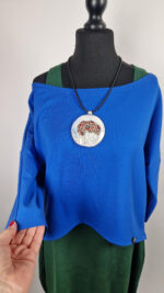 Bluzka Kobaltowa Laila - obrazek 6