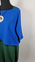 Bluzka Kobaltowa Laila - obrazek 7