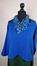 Bluzka Kobaltowa Laila - obrazek 9