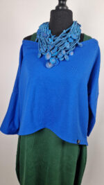 Bluzka Kobaltowa Laila - obrazek 10