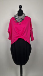 Bluzka Laila Madżenta - obrazek 2