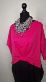 Bluzka Laila Madżenta - obrazek 4