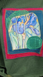 Zielona Iris - Wariacja z Irysami - obrazek 11