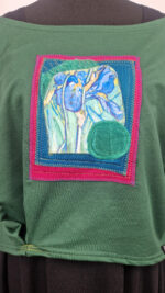 Zielona Iris - Wariacja z Irysami - obrazek 6