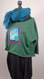 Zielona Iris - Wariacja z Irysami - obrazek 10