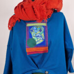 Kobaltowa Wariacja z Irysami