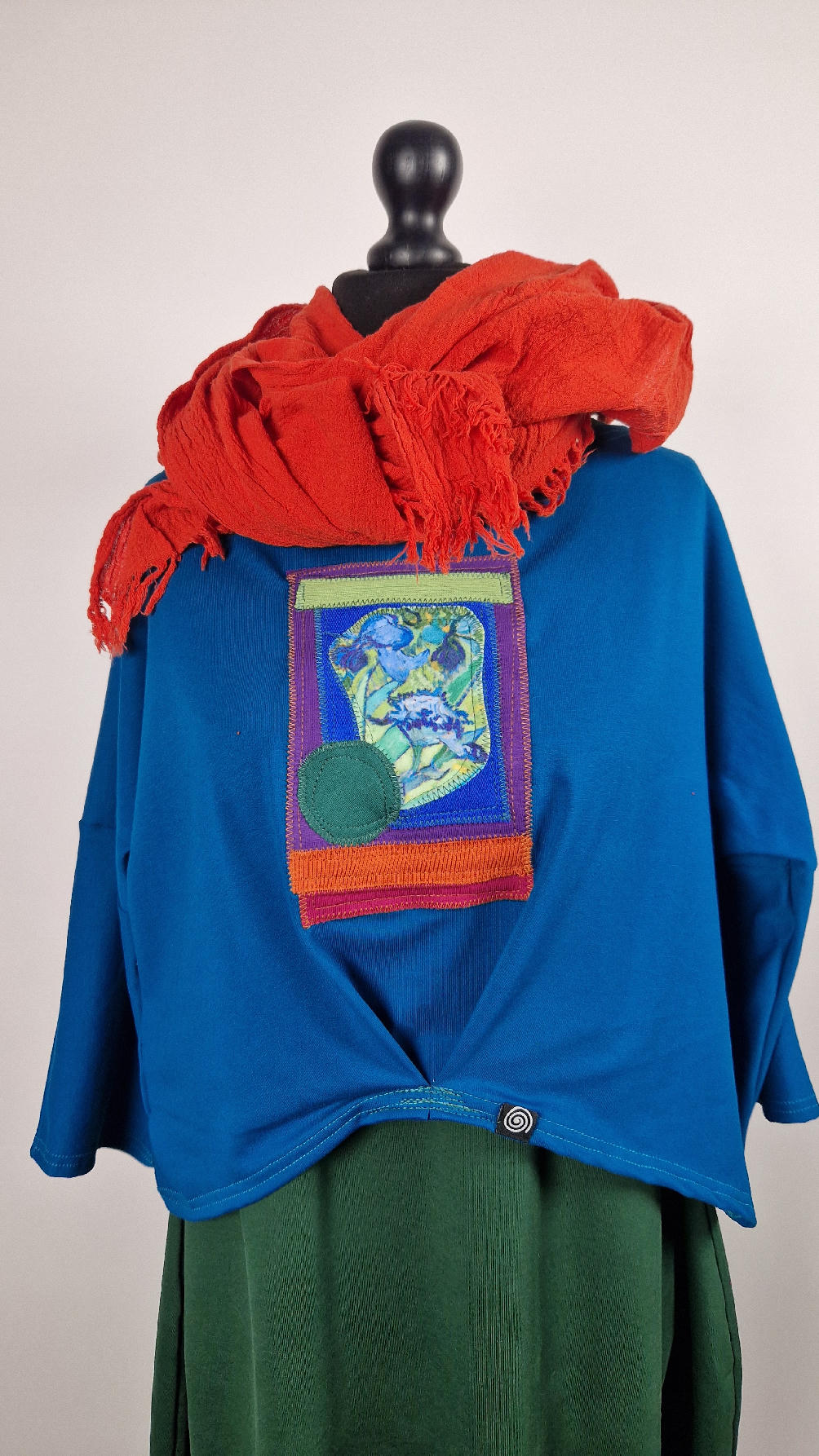 kobaltowa_3 Kobaltowa Wariacja z Irysami - obrazek 1