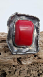 Pierścionek Koralowa Miłość - obrazek 2