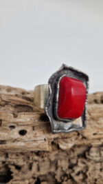 Pierścionek Koralowa Miłość - obrazek 3