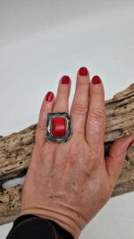 Pierścionek Koralowa Miłość - obrazek 8