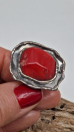 Pierścionek Koralowa Cesarzowa - obrazek 2