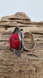 Pierścionek Koralowa Karolina - obrazek 6