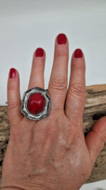 Pierścionek Koralowa Karolina - obrazek 9