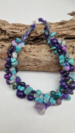 Naszyjnik Niebiańska Violet - obrazek 5