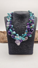 Naszyjnik Niebiańska Violet - obrazek 3