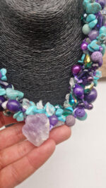 Naszyjnik Niebiańska Violet - obrazek 9