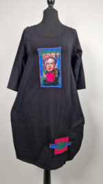 Sukienka Kobaltowa Frida M - obrazek 5