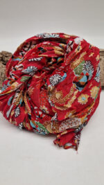 Szal Radosny Red - obrazek 7