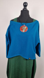 Bluzka Turkusowa Laila - obrazek 3