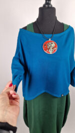 Bluzka Turkusowa Laila - obrazek 6