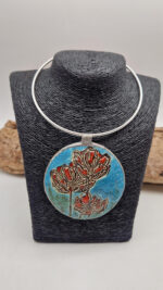 Wisior Kwiaty na niebie - obrazek 2