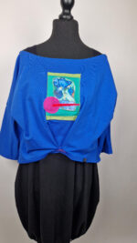 Kobaltowa Iris - Wariacja z Irysami - obrazek 2