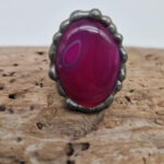 Pierścionek Agata Pink