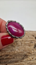 Pierścionek Agata Pink - obrazek 4