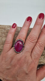 Pierścionek Agata Pink - obrazek 7