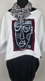 Bluzka Marlon-Bianco