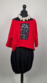 Bluzka Lulu Red - obrazek 2