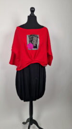 Bluzka Lula Red - obrazek 2