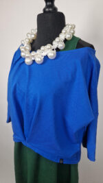 Bluzka Laila Ultramaryna - obrazek 7