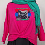 Bluzka Betty Madżenta